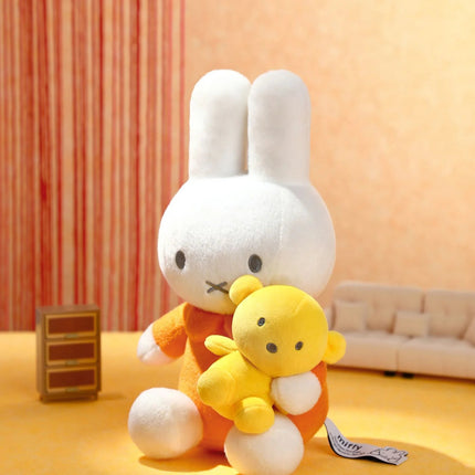 Miffy Plush Doll Toy with Teddy Bear 🧸 (25cm)