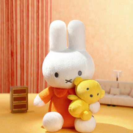 Miffy Plush Doll Toy with Teddy Bear 🧸 (25cm)