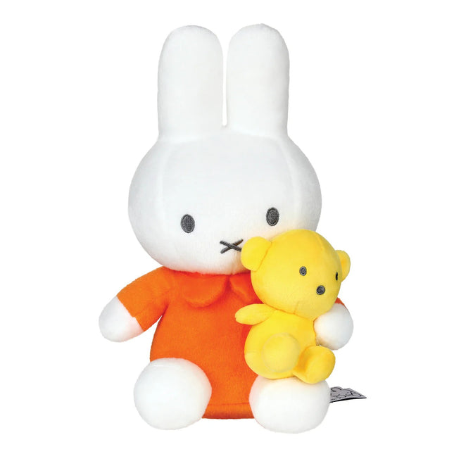 Miffy Plush Doll Toy with Teddy Bear 🧸 (25cm)