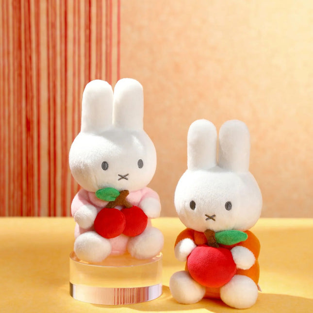 Miffy Plush Doll Toy with Cherry 🍒 (18cm)