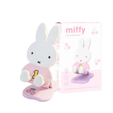 Miffy Tech Buddy - Adjustable Phone & Tablet Folding Stand - Blind Box