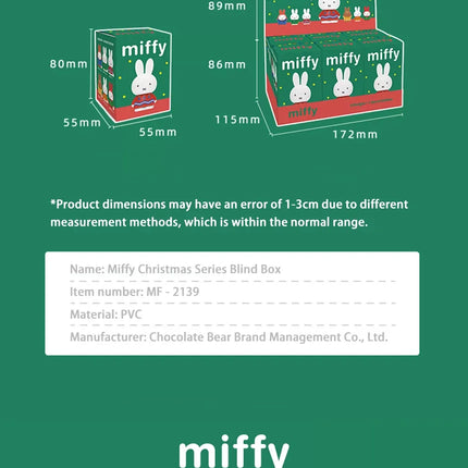 Miffy Winter Series Blind Box: Collectible Mini Desktop Figure Surprise