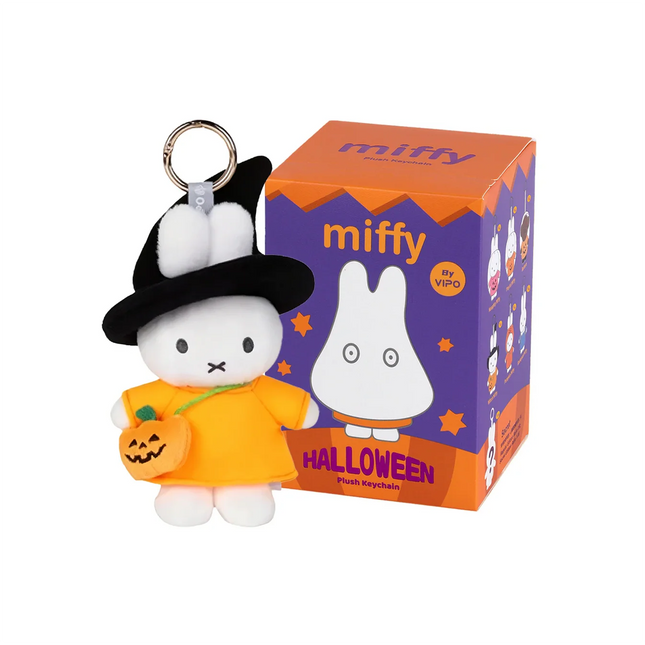 Miffy Halloween Series Plush Doll Keychain - Blind Box