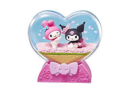 Re-ment Kuromi Terrarium Collection Kuromi's Doki Doki Days Figure (Box of 6) (4521121152929)