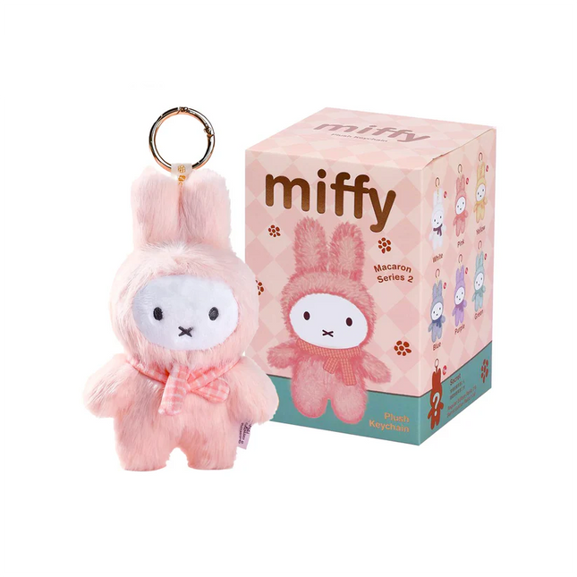Miffy Macaron 2 Plush Keychain - Blind Box