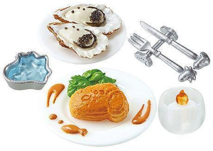 Re-Ment Snoopy's Restaurant Full Set (8 Figures) | Peanuts Food | Rement Miniatures
