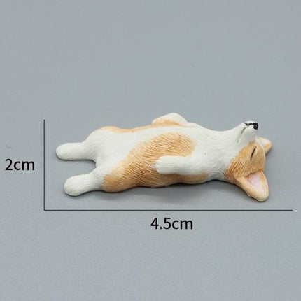 Mini Corgi Dog Car Ornament: Cute Kawaii Dog Butt Charm (Dashboard, Accessory)
