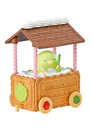 Re-Ment Sumikko Gurashi Sweets Train Full Set (6 Figures) | Rement Miniatures Dollhouse