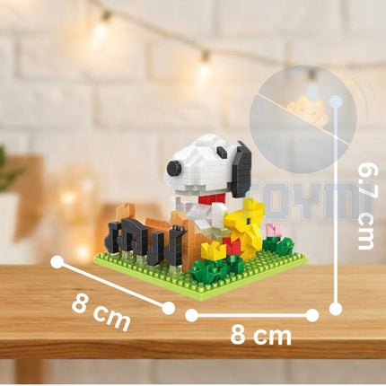 Peanuts Nano Building Blocks - Snoopy's Daily Life - (DIY Toy)