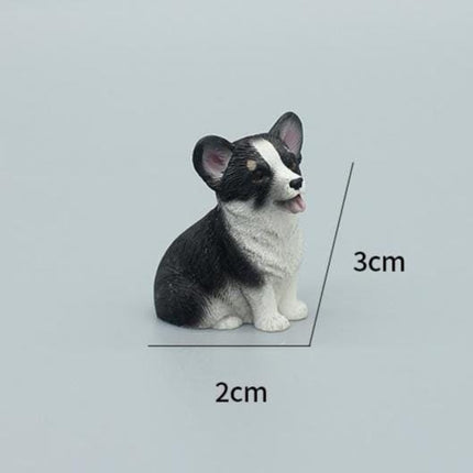 Mini Corgi Dog Car Ornament: Cute Kawaii Dog Butt Charm (Dashboard, Accessory)