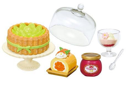 Re-Ment Sunny Forest Cake Shop (Full Set of 8) by Rement Miniatures Dollhouse