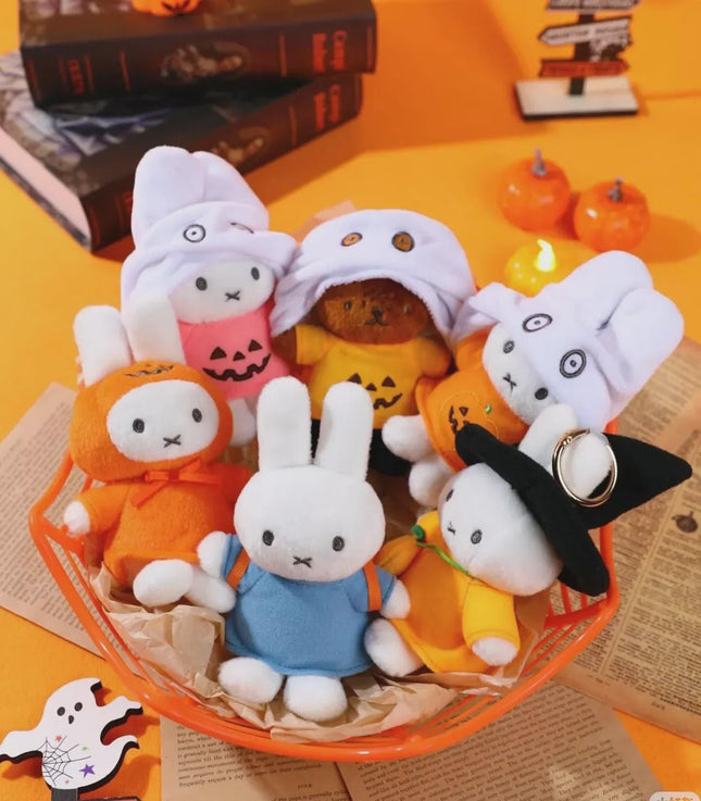 Miffy Halloween Series Plush Doll Keychain - Blind Box