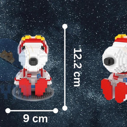 Peanuts Nano Building Blocks - Snoopy in the Space - (DIY Toy)