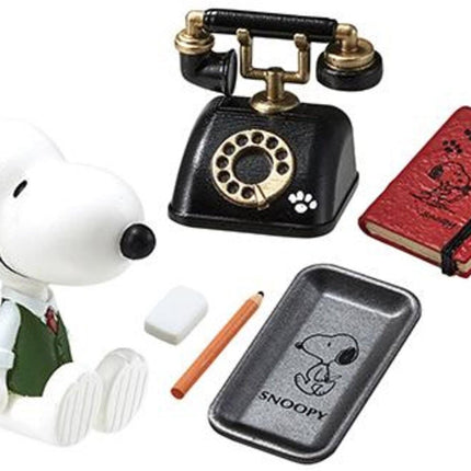 Re-ment Snoopy's Vintage Writing Room (Full Set of 8) (Discontinued) | Rement Miniatures