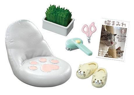 Re-ment Life with Cat Miniatures Set (Box of 8) | Rement Miniatures