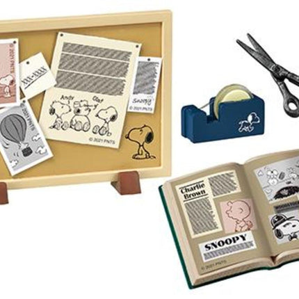 Re-ment Snoopy's Vintage Writing Room (Full Set of 8) (Discontinued) | Rement Miniatures