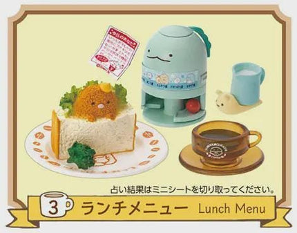 Re-ment Gurashi Sumikko Cafe (Full Set of 8 Boxes) | Rement Miniatures