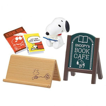 Re-ment - Snoopy's Book Cafe (Full Set) (Discontinued) | Peanuts | Rement Miniatures Dollhouse