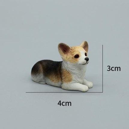 Mini Corgi Dog Car Ornament: Cute Kawaii Dog Butt Charm (Dashboard, Accessory)