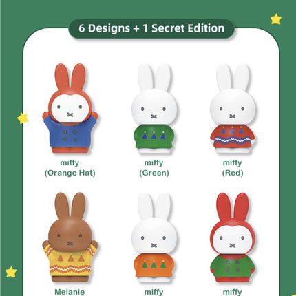 Miffy Winter Series Blind Box: Collectible Mini Desktop Figure Surprise