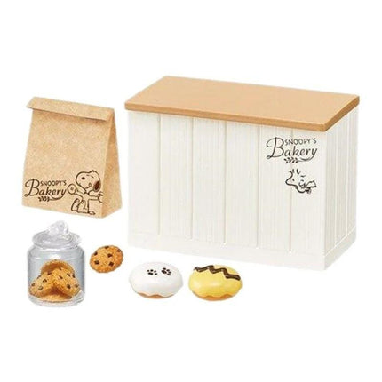 Re-Ment Peanuts Snoopy's Bakery (Full Set of 8 Boxes) (Discontinued) | Rement Miniatures