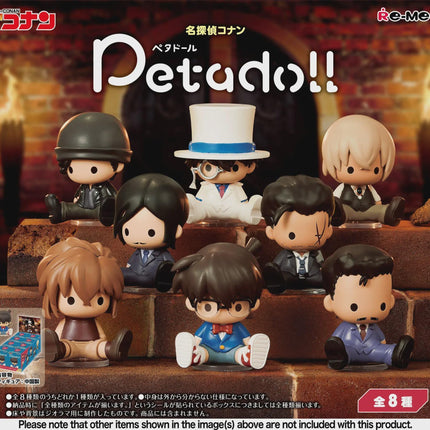 Re-ment Detective Conan Petadoll Vol 1 (Full Set of 8) | Rement Miniatures Dollhouse
