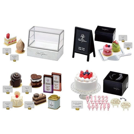 Re-Ment Patisserie Petit Gateau (Full set of 8) (Discontinued) | Rement Miniatures