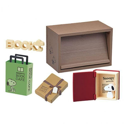 Re-ment - Snoopy's Book Cafe (Full Set) (Discontinued) | Peanuts | Rement Miniatures Dollhouse