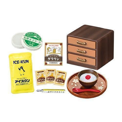 Re-Ment Miniature: Days in Our Tiny Room - 1960s Japanese Room (Full Set) | Rement Miniatures