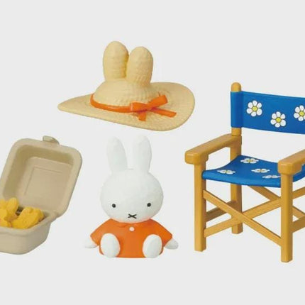 Re-Ment Picnic with Miffy Miniatures Set (Full Set of 6 Figures) | Rement Miniatures Dollhouse