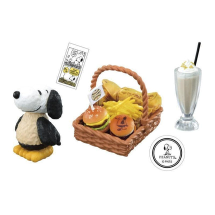 Re-Ment Snoopy Visit Peanuts Cafe With You! Full Set | Rement Miniatures Dollhouse