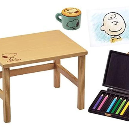 Re-ment Peanuts Snoopy Art Studio Full Set (8 boxes) (Discontinued) | Rement Miniatures