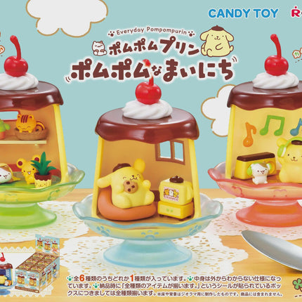 Re-Ment Pompompurin Everyday Full Set of 6 | Rement Miniatures