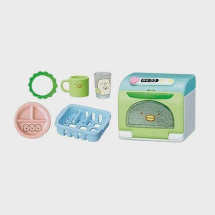 Re-ment Sumikko Appliances Full Set (6 Figures) | Rement Miniatures Dollhouse