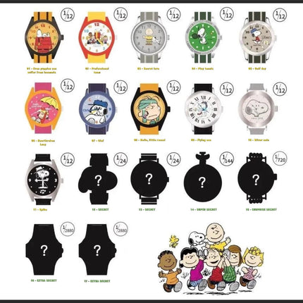Peanuts Snoopy Kawaii Watch -  Blind Box
