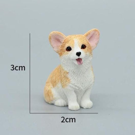 Mini Corgi Dog Car Ornament: Cute Kawaii Dog Butt Charm (Dashboard, Accessory)