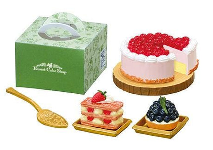 Re-Ment Sunny Forest Cake Shop (Full Set of 8) by Rement Miniatures Dollhouse