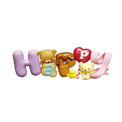 Re-ment Rilakkuma Words (Full Set of 6 Boxes) | Rement Miniatures Dollhouse