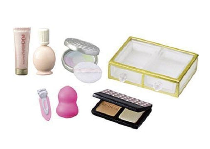 Re-Ment Make up Dresser (Full Set of 8 Boxes) | Rement Miniatures Dollhouse