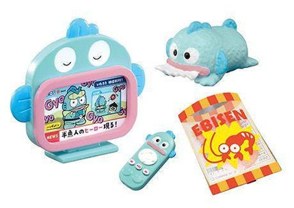 Re-Ment Sanrio Hangyodon Room (Full Set of 8) by Rement Miniatures Dollhouse