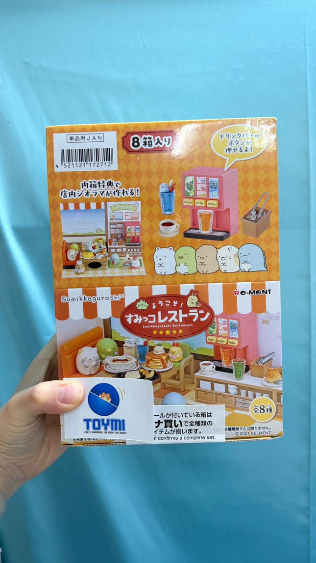 Re-Ment Sumikko Gurashi Welcome Restaurant (Full set of 8) (Discontinued) | Rement Miniatures