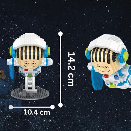 Peanuts Nano Building Blocks - Snoopy in the Space - (DIY Toy)