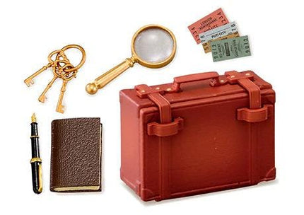 Re-Ment Detective's Room (Full Set of 8) | Rement Miniatures Dollhouse