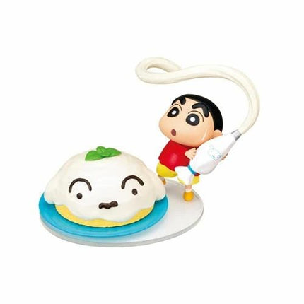 Re-ment Crayon Shin-chan Cooking Helper Full Set (6 Figures) | Rement Miniatures