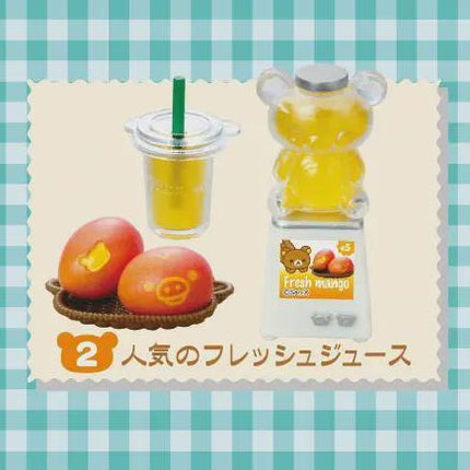 Re-ment Rilakkuma Natural Market Full Set of 8 Figures