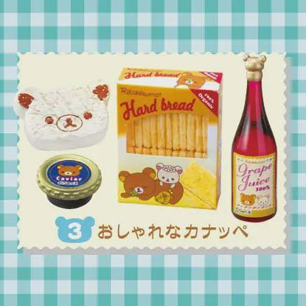 Re-ment Rilakkuma Natural Market Full Set of 8 Figures
