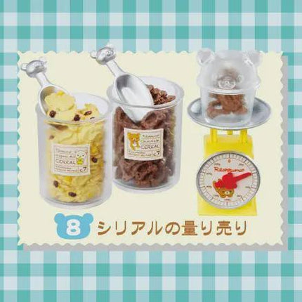 Re-ment Rilakkuma Natural Market Full Set of 8 Figures