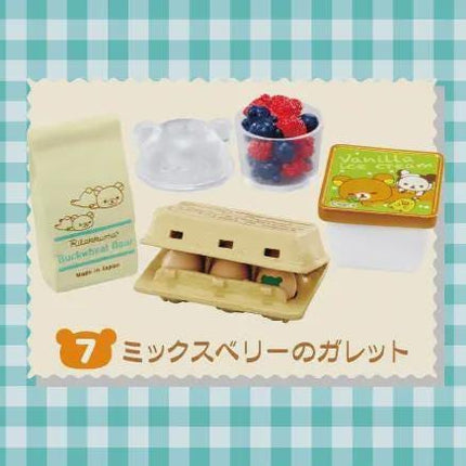 Re-ment Rilakkuma Natural Market Full Set of 8 Figures