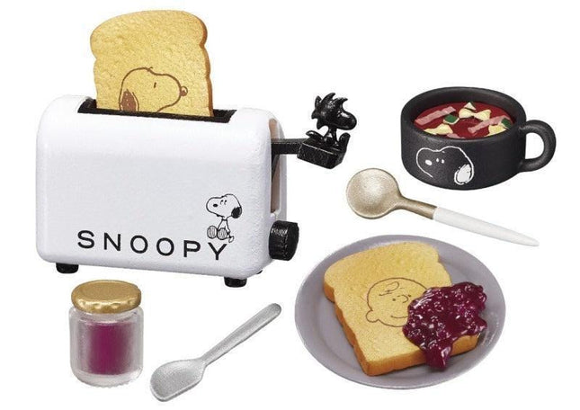 Re-Ment Snoopy Mono Kitchen Full Set