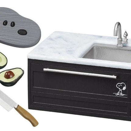Re-Ment Snoopy Mono Kitchen Full Set